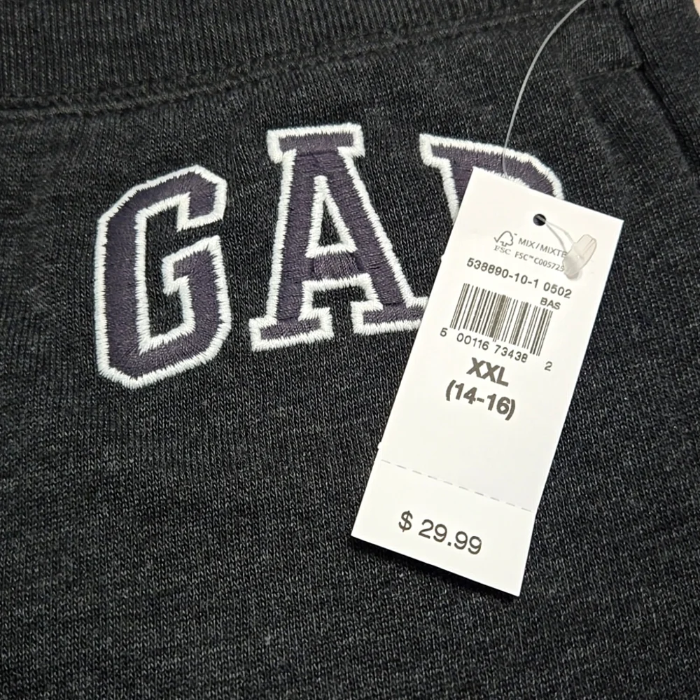 GAP Fleece Joggers - Dark Gray - KIDS Size XXL (14-16) NWT
